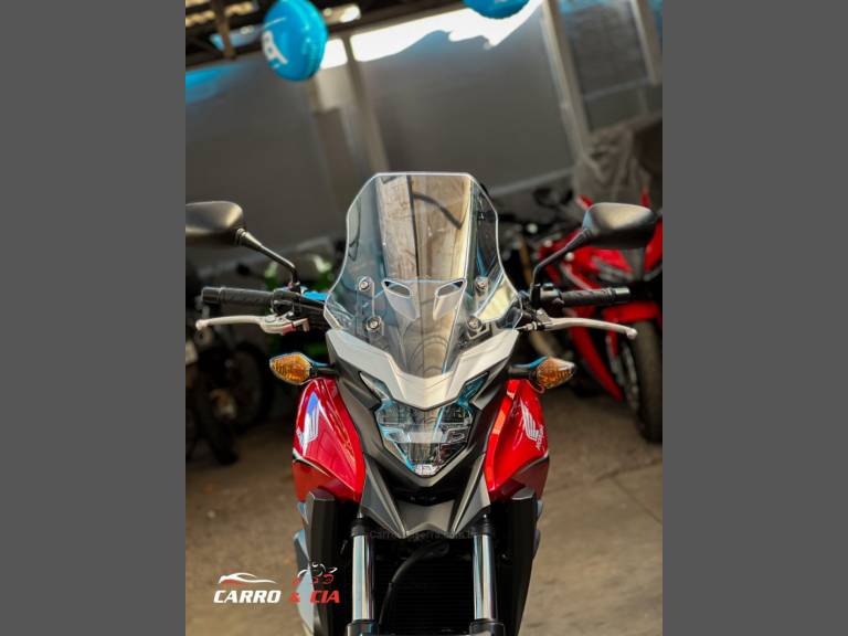 HONDA - CB 500 - 2017/2018 - Vermelha - R$ 40.900,00