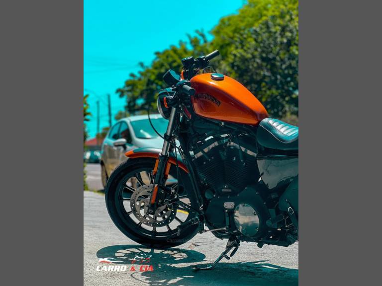 HARLEY-DAVIDSON - SPORTSTER IRON 883 - 2014/2014 - Laranja - R$ 49.900,00
