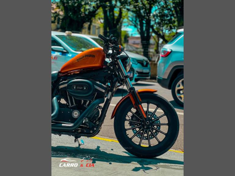 HARLEY-DAVIDSON - SPORTSTER IRON 883 - 2014/2014 - Laranja - R$ 49.900,00