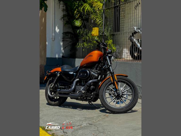 HARLEY-DAVIDSON - SPORTSTER IRON 883 - 2014/2014 - Laranja - R$ 49.900,00