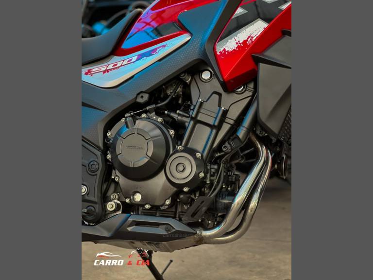 HONDA - CB 500 - 2017/2018 - Vermelha - R$ 40.900,00