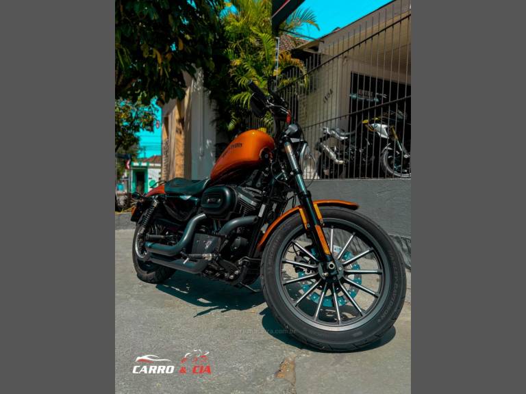 HARLEY-DAVIDSON - SPORTSTER IRON 883 - 2014/2014 - Laranja - R$ 49.900,00