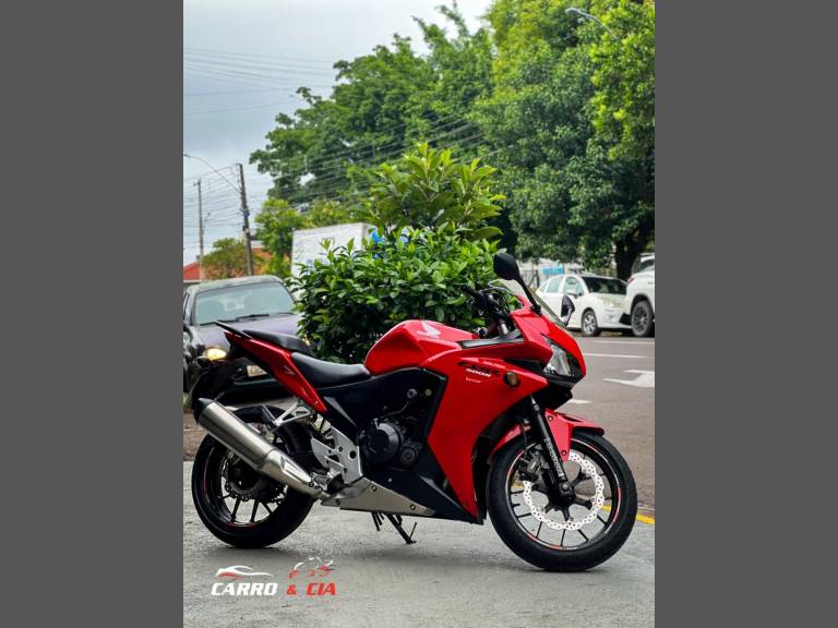 HONDA - CBR 500R - 2014/2014 - Vermelha - R$ 27.900,00