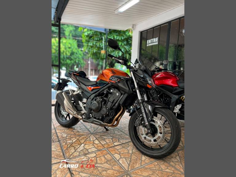 HONDA - CB 500F - 2020/2020 - Laranja - R$ 35.900,00
