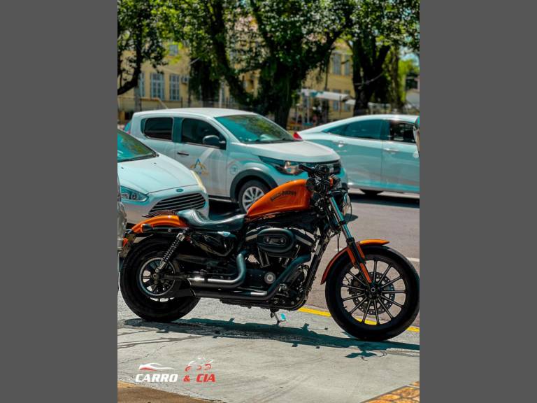 HARLEY-DAVIDSON - SPORTSTER IRON 883 - 2014/2014 - Laranja - R$ 49.900,00