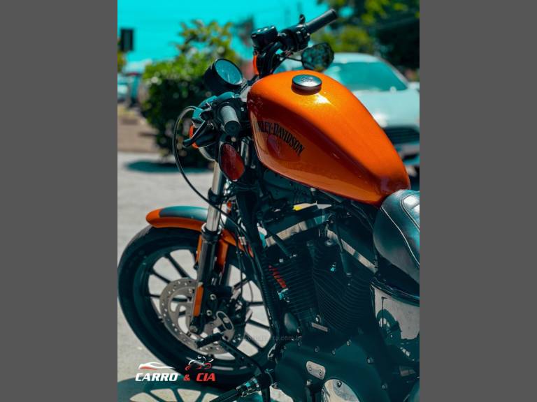 HARLEY-DAVIDSON - SPORTSTER IRON 883 - 2014/2014 - Laranja - R$ 49.900,00