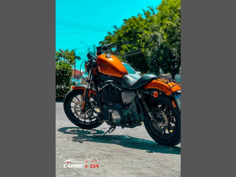 HARLEY-DAVIDSON - SPORTSTER IRON 883 - 2014/2014 - Laranja - R$ 49.900,00