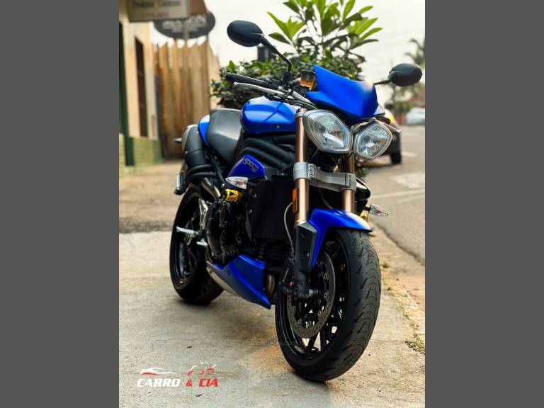 TRIUMPH - SPEED TRIPLE - 2014/2014 - Azul - R$ 39.900,00