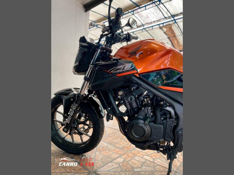 HONDA - CB 500F - 2020/2020 - Laranja - R$ 35.900,00
