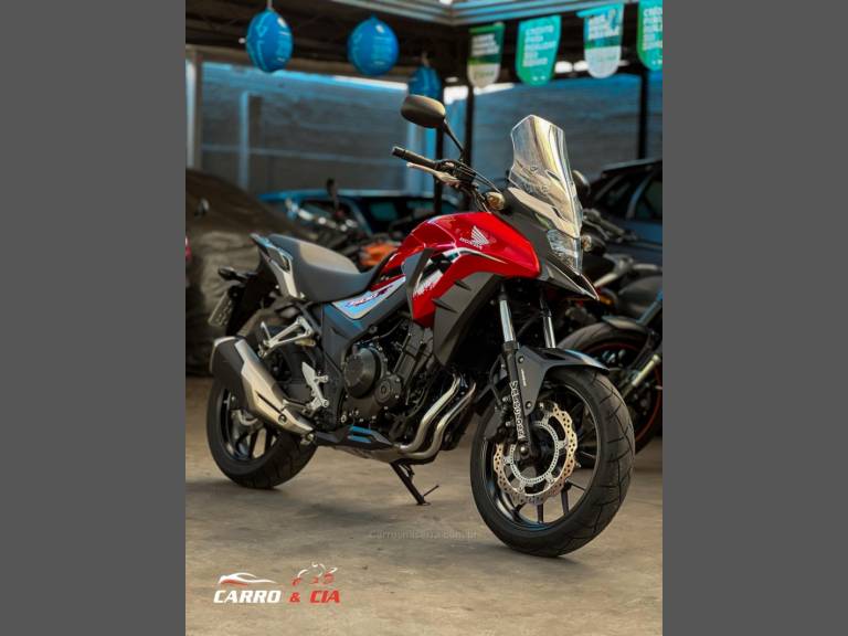 HONDA - CB 500 - 2017/2018 - Vermelha - R$ 40.900,00